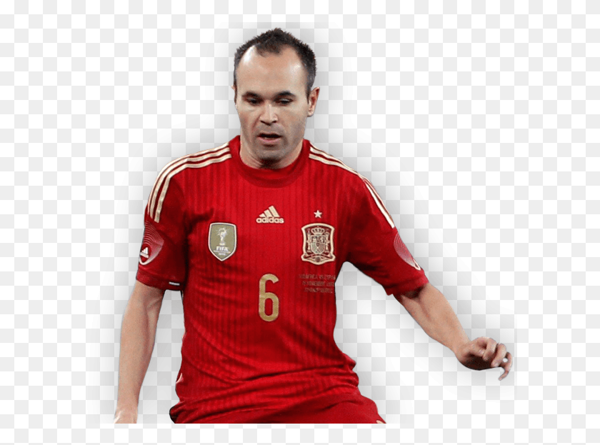 608x563 Andrs Iniesta Andres Iniesta 2018, Clothing, Apparel, Person HD PNG Download