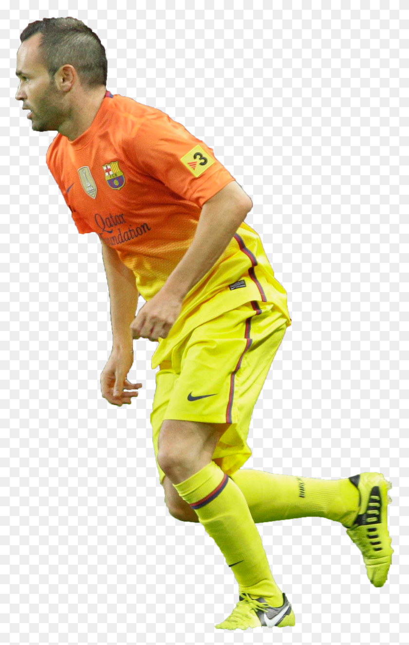 1400x2271 Andrs Iniesta Player, Sphere, Ball, Person HD PNG Download
