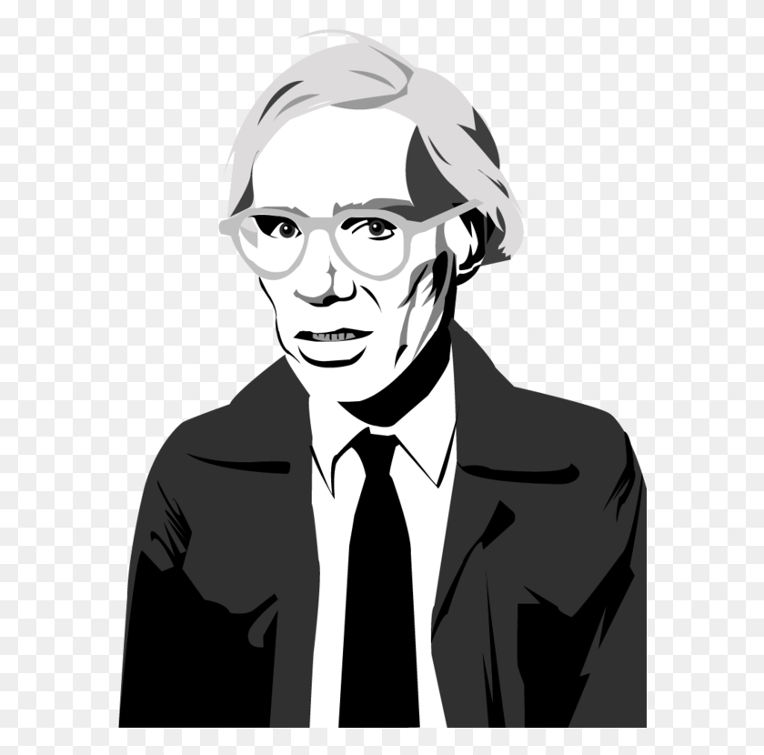 583x770 Andy Warhol Andy Warhol Transparent Background, Tie, Accessories, Accessory HD PNG Download