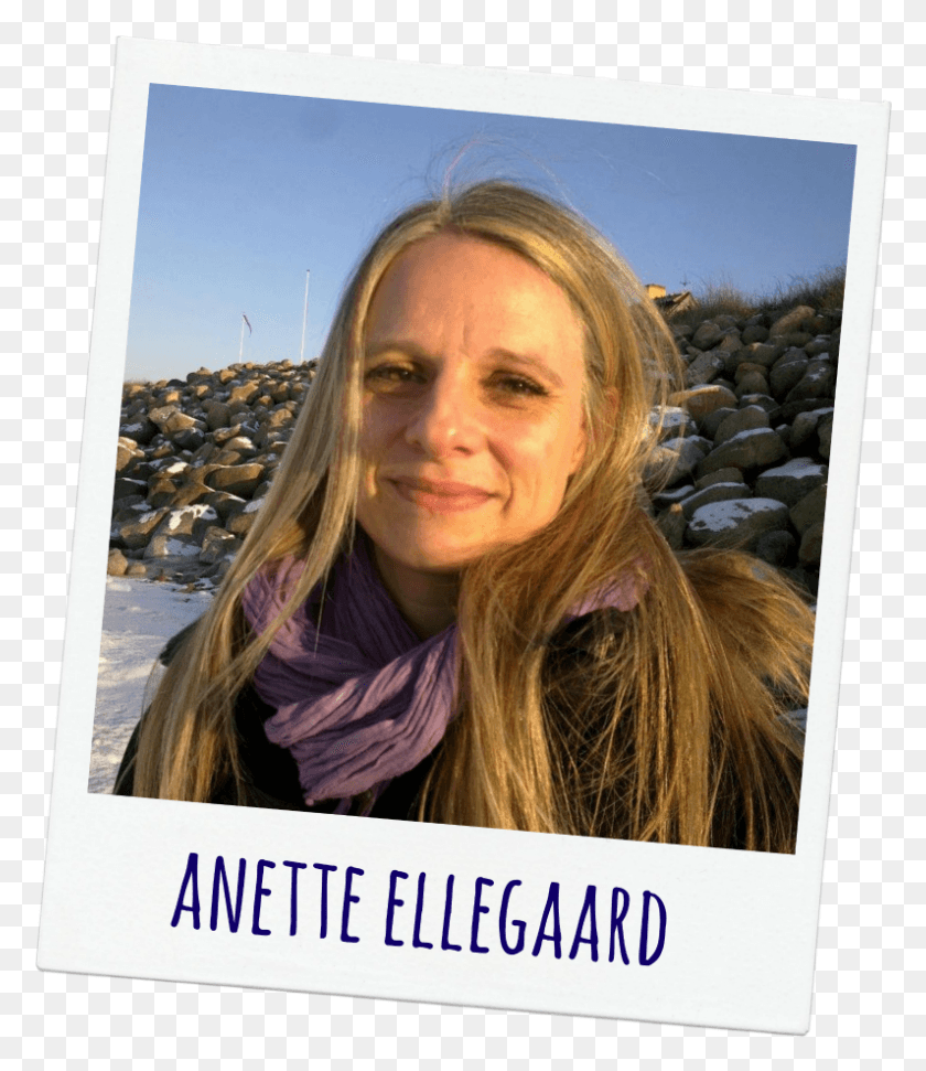 795x929 Anette Ellegaard Strand Vinter Polaroid Blond, Face, Person, Blonde HD PNG Download