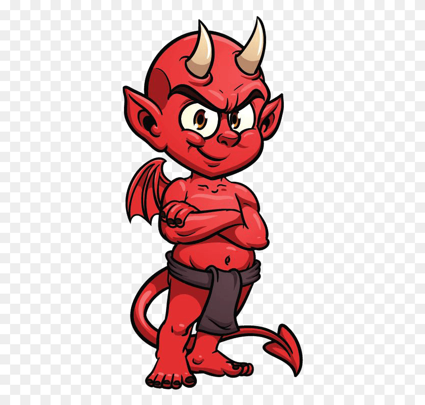358x740 Angel And Devil Cartoon, Label, Text, Poster HD PNG Download