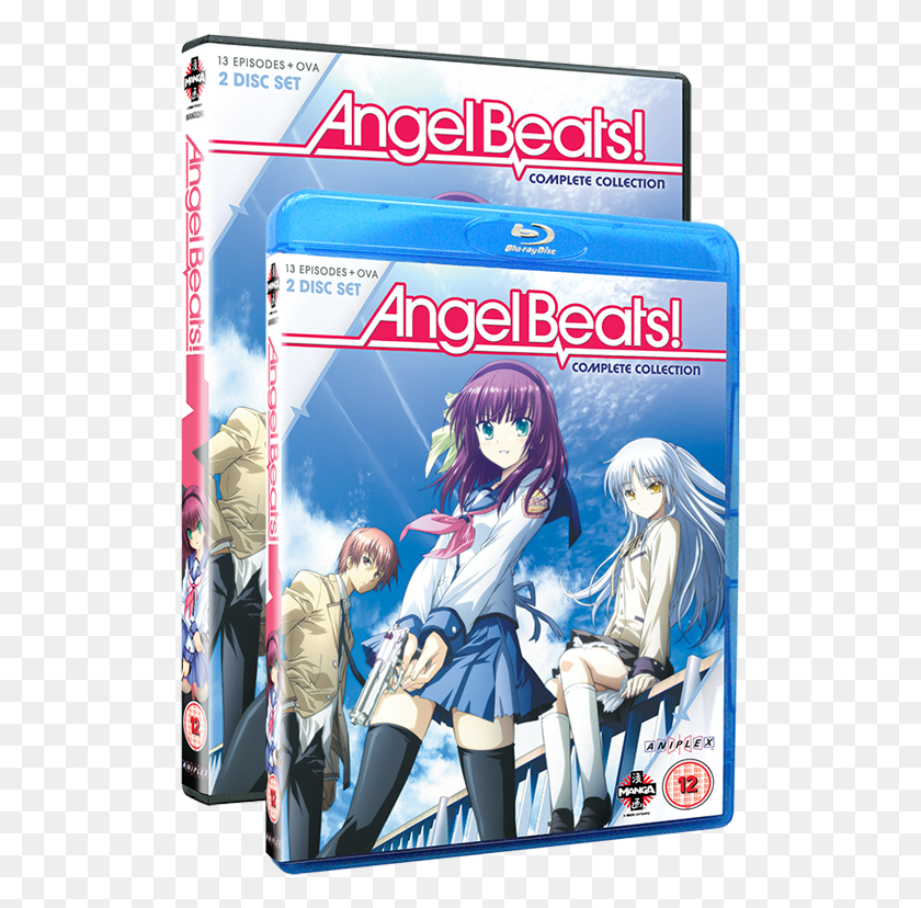 512x768 Angel Beats Angel Beats Dvd, Person, Human, Manga HD PNG Download