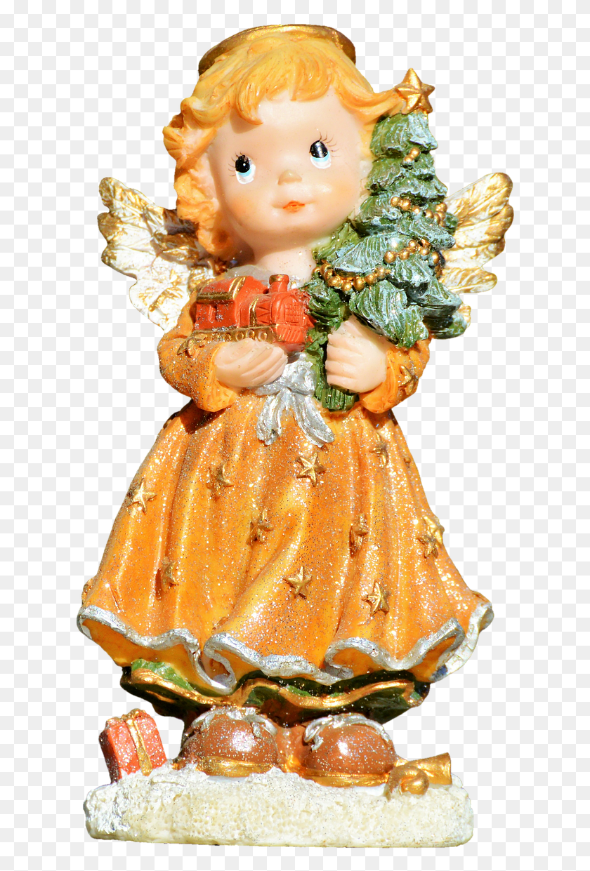 630x1181 Angel Christmas Angel Christmas Kartinki Rozhdestvenskie Angeli, Doll, Toy, Figurine HD PNG Download