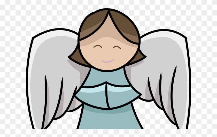 641x470 Angel Clipart Line Art Simple Christmas Angel Clipart, Reading, Sleeping, Asleep HD PNG Download