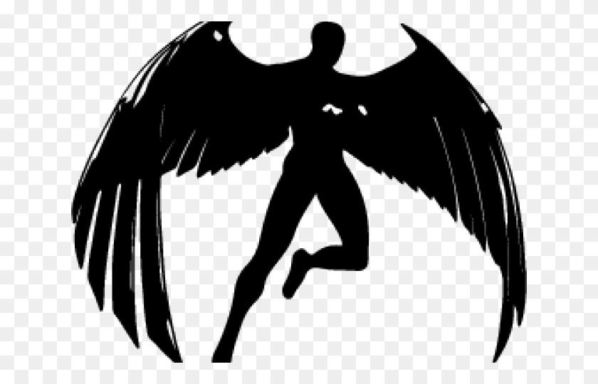 Angel Clipart Silhouette Silhouette Of Angel, Person, Human, Ninja HD ...