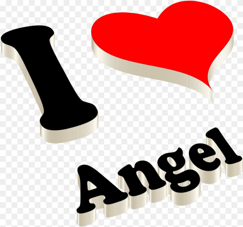 Angel Heart Name Anjali Name, Brush, Device, Tool Transparent PNG ...