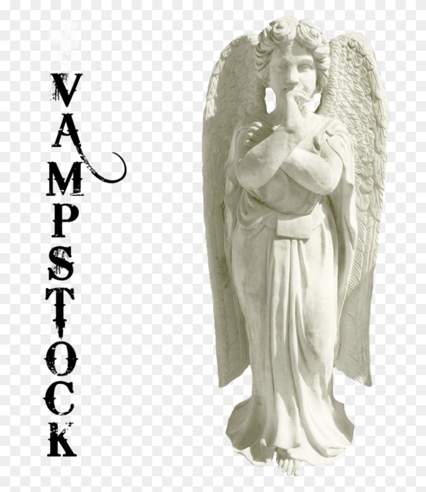 701x911 Angel High Quality Statue Ange, Archangel, Sculpture HD PNG Download
