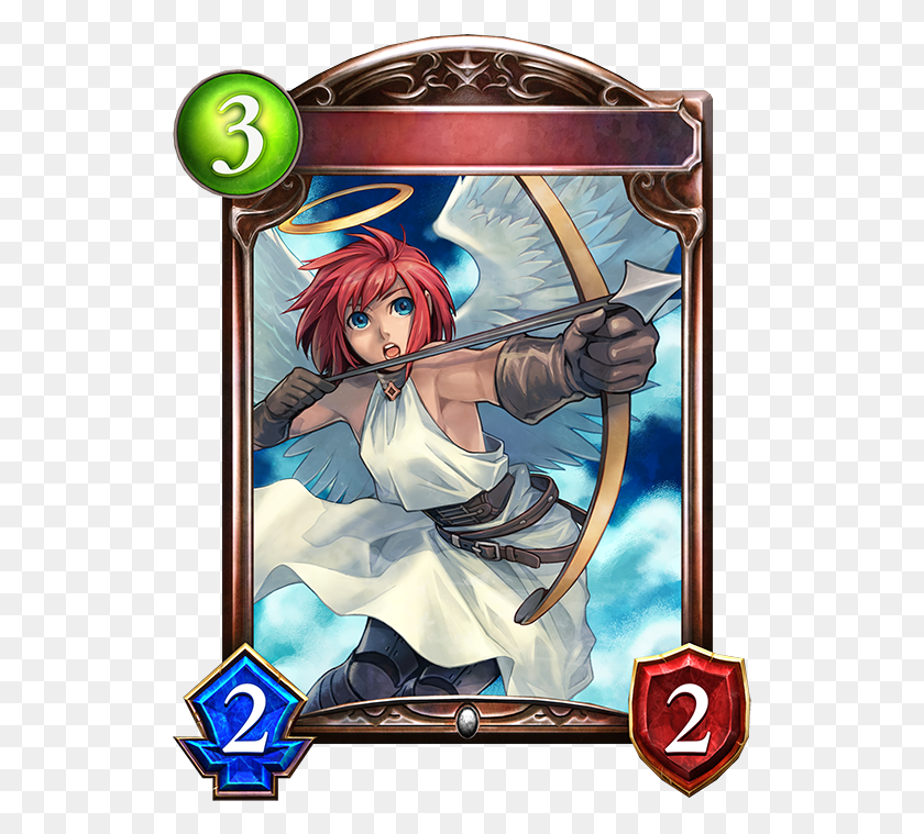 527x699 Angel Of The Word Angel Of The Word Shadowverse, Person, Human, Archery HD PNG Download