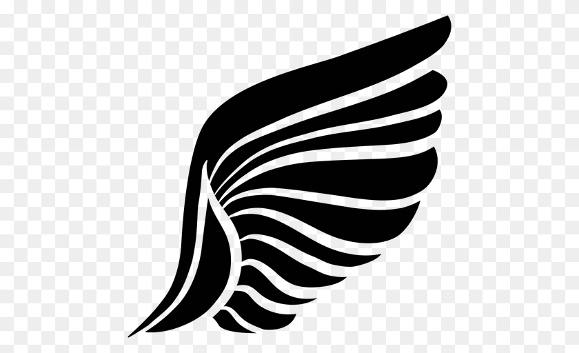 Angel Wings Illustration Pack With Feathers, Nature, Night, Outdoors, Silhouette PNG