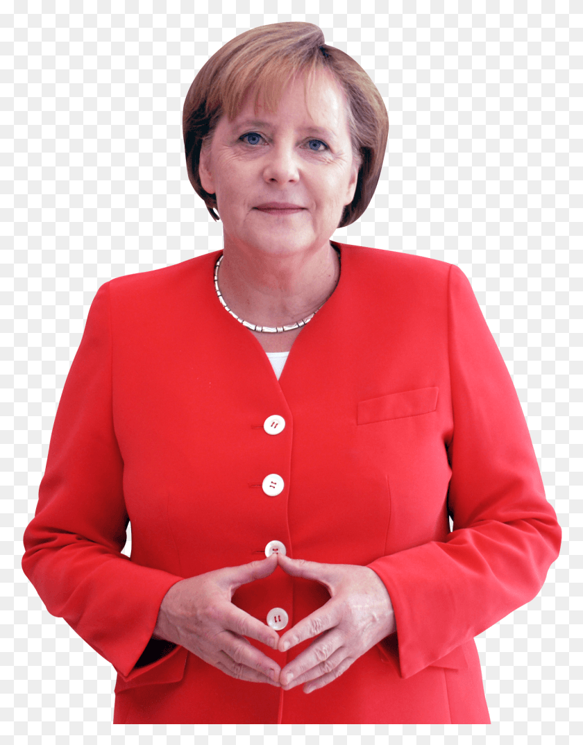 1236x1607 Angela Merkel Transparent Image, Clothing, Apparel, Blazer HD PNG Download