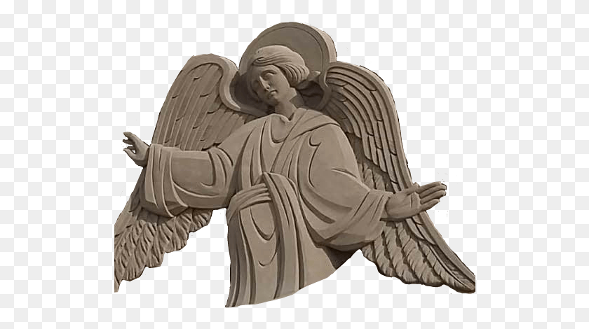 516x410 Angeles Dios Jesucristo Statue, Sculpture, Person HD PNG Download
