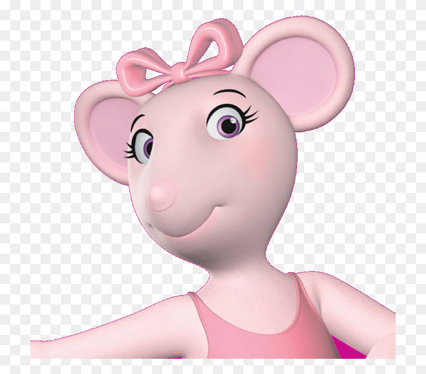 720x677 Angelinaballerina Sticker Angelina Ballerina The Next Steps Angelina, Doll, Toy, Head HD PNG Download