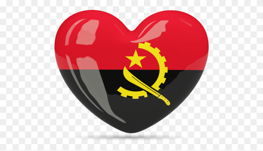 496x422 Angola Flag Vector Art Icon Angola Flag Heart, Baseball Cap, Cap, Hat HD PNG Download
