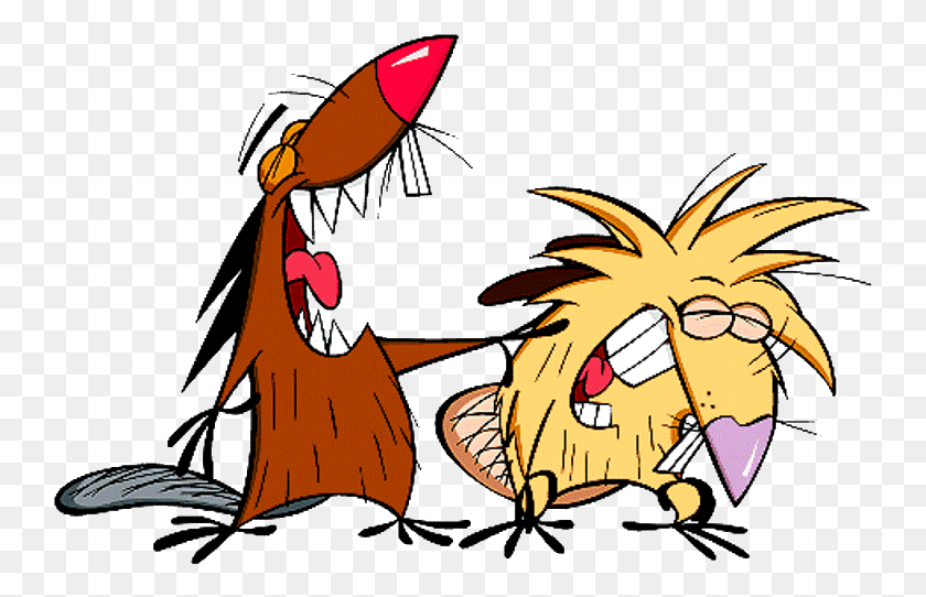 743x482 Angry Beavers Angry Beavers Norbert Laughing, Book, Comics HD PNG Download