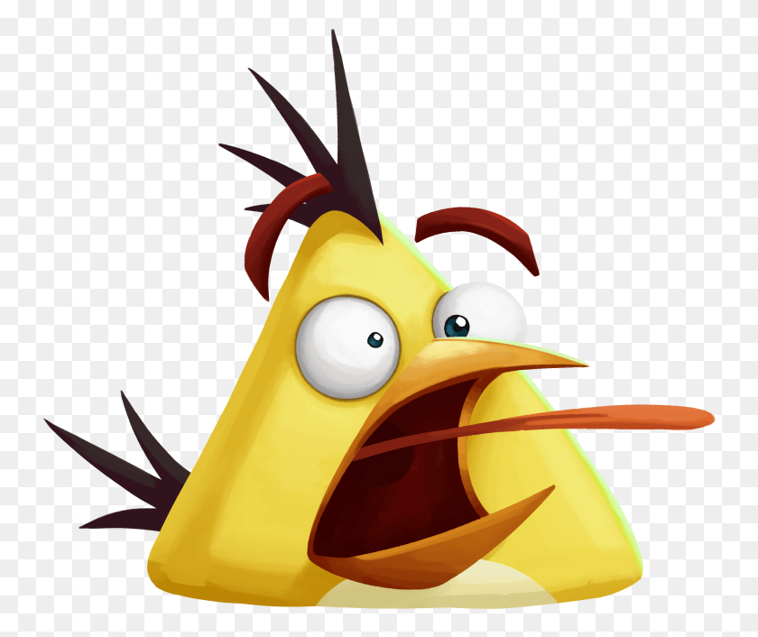 747x646 Angry Birds 2 Yellow Angry Birds, Juguete, Pájaro, Animal Hd Png