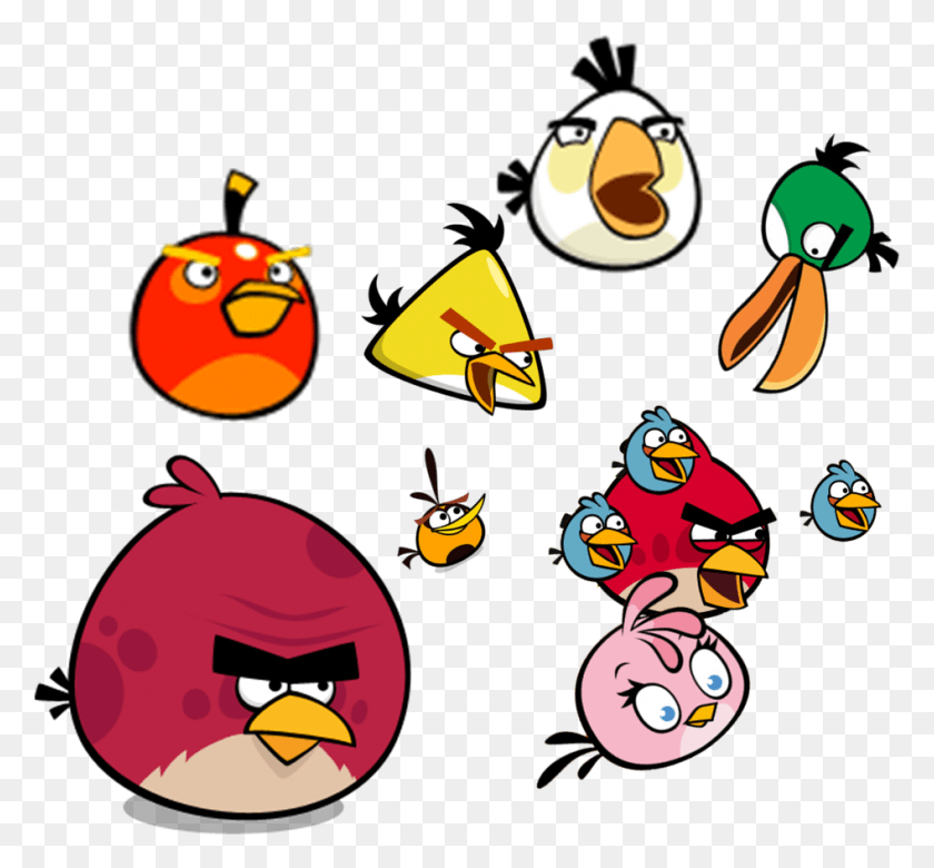 947x875 Descargar Png Angry Birds Comic Angry Birds Clásico Terence, Pájaro, Animal Hd Png