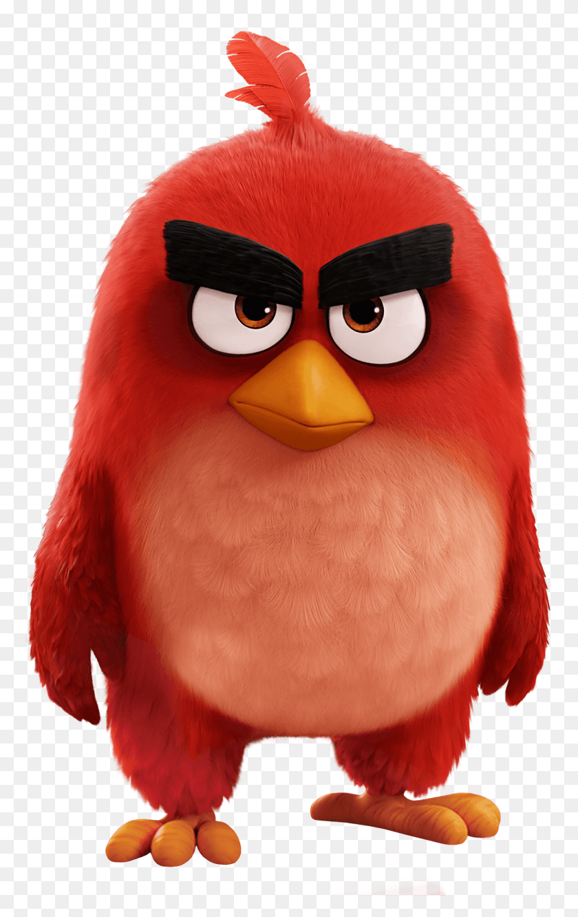 1244x2029 Angry Birds Movie Red Bird Red Angry Birds Movie, Игрушка Hd Png Скачать