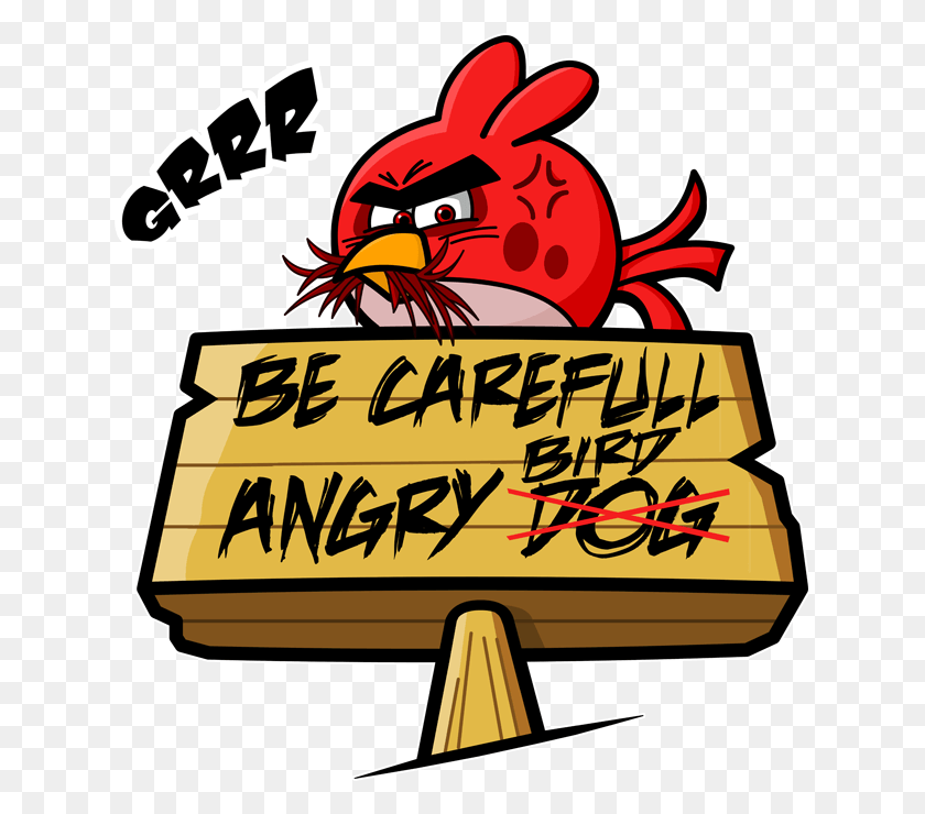 632x680 Angry Birds Preview Cartoon, Text, Animal, Bird HD PNG Download