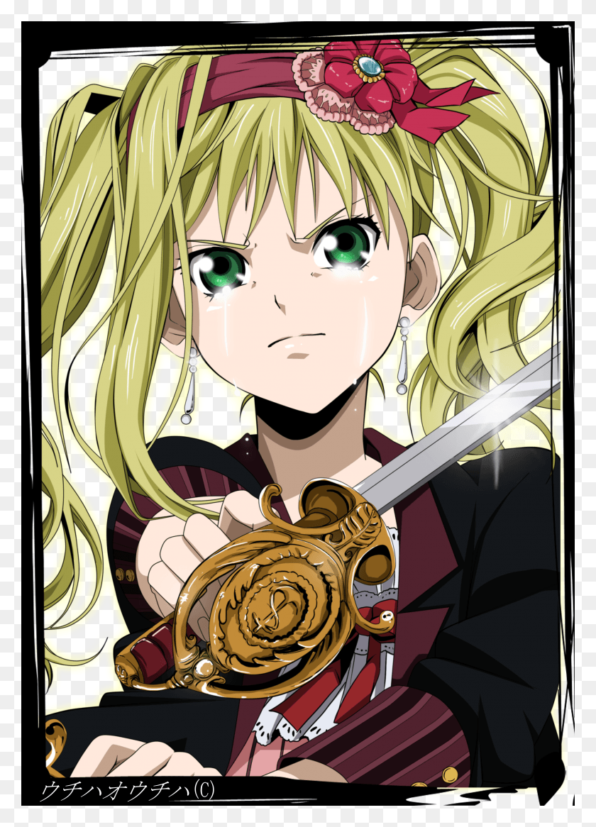 2556x3627 Angry Blonde Hair Crying Green Eyes Headdress Jacket Black Butler Lizzy Fighting, Comics, Book, Manga HD PNG Download