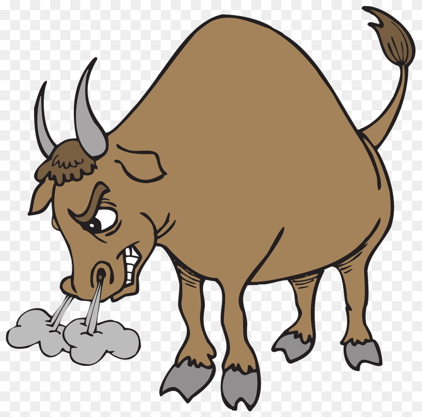 1920x1899 Angry Bull Animal, Buffalo, Mammal, Wildlife Clipart PNG