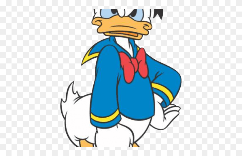 425x481 Angry Donald Duck, Person, Human, Elf HD PNG Download
