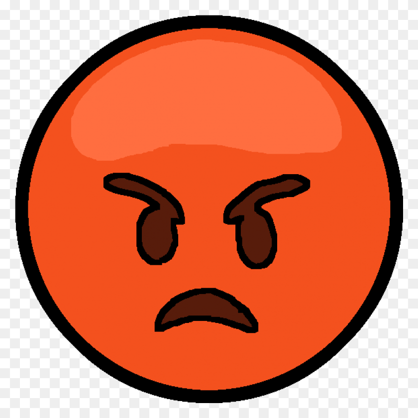 1153x1153 Angry Emoji Circle, Plant, Face, Food HD PNG Download