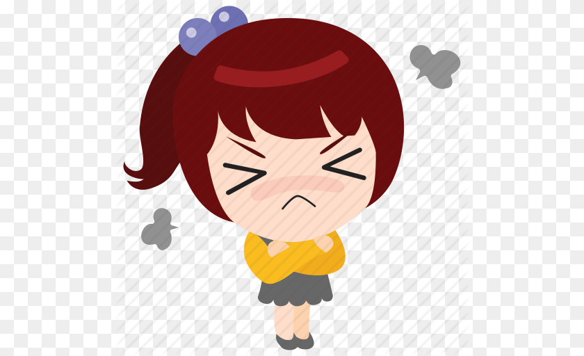 512x512 Angry Emoji Clipart Annoying, Baby, Person, Face, Head Transparent PNG