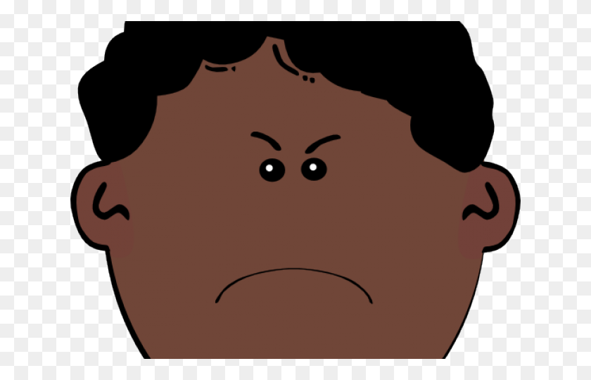 640x480 Angry Face Cartoon Sad Human Face Cartoon, Person, Human, Food HD PNG Download