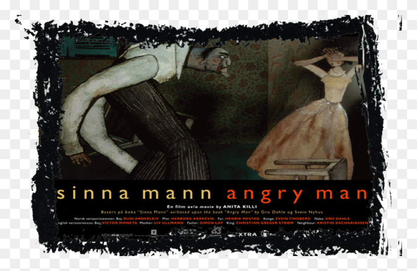 1000x623 Descargar Png / Angry Man Cristian Vogel Body Mapping, Poster, Publicidad, Papel Hd Png
