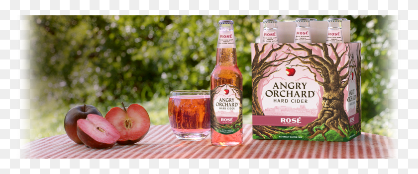 1283x479 Angry Orchard Rose Beer, Alcohol, Beverage, Drink HD PNG Download