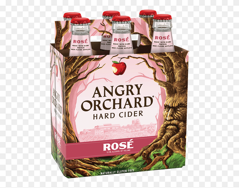 491x602 Descargar Png Angry Orchard Rose Rose Sidra Angry Orchard, Anuncio, Cartel, Flyer Hd Png