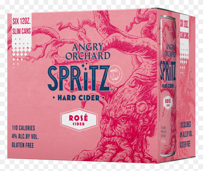 2838x2360 Descargar Png / Angry Orchard Spritz Rose Hd Png