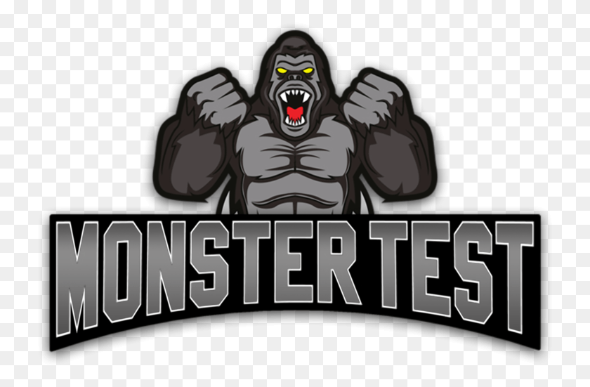 735x491 Angry Supplements Monster Test Pm Testosterone Booster Angry Gorilla Logo, Ape, Wildlife, Mammal HD PNG Download