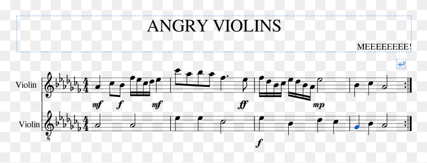 2253x754 Angry Violins Sheet Music, Text, Legend Of Zelda HD PNG Download