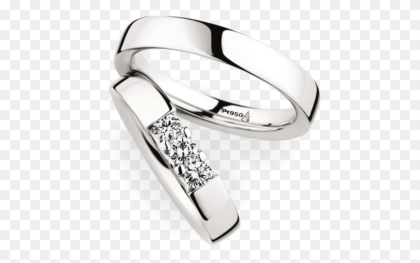 443x466 Anillos Anillo De Matrimonio Platinum Engagement Rings For Couples, Ring, Jewelry, Accessories HD PNG Download