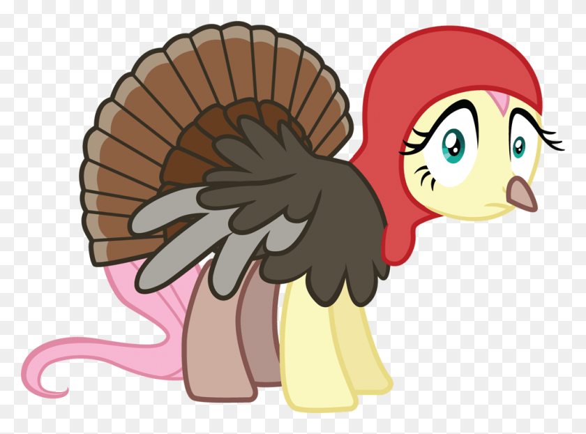 985x710 Animal Costume Clothes Costume Fluttershy Safe Fluttershy Turkey, Turkey Bird, Poultry, Fowl HD PNG Download