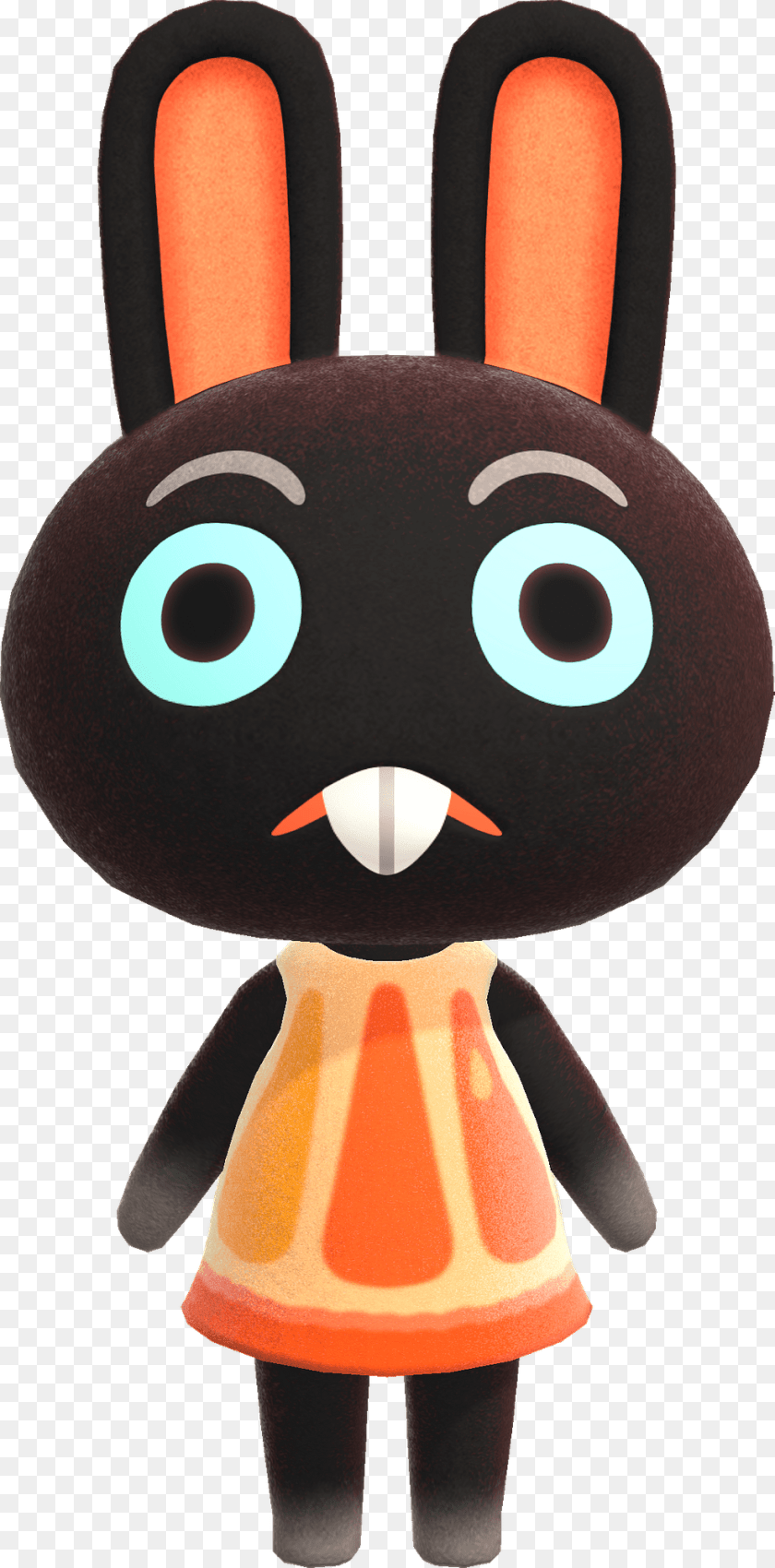 988x2000 Animal Crossing Cole, Plush, Toy PNG