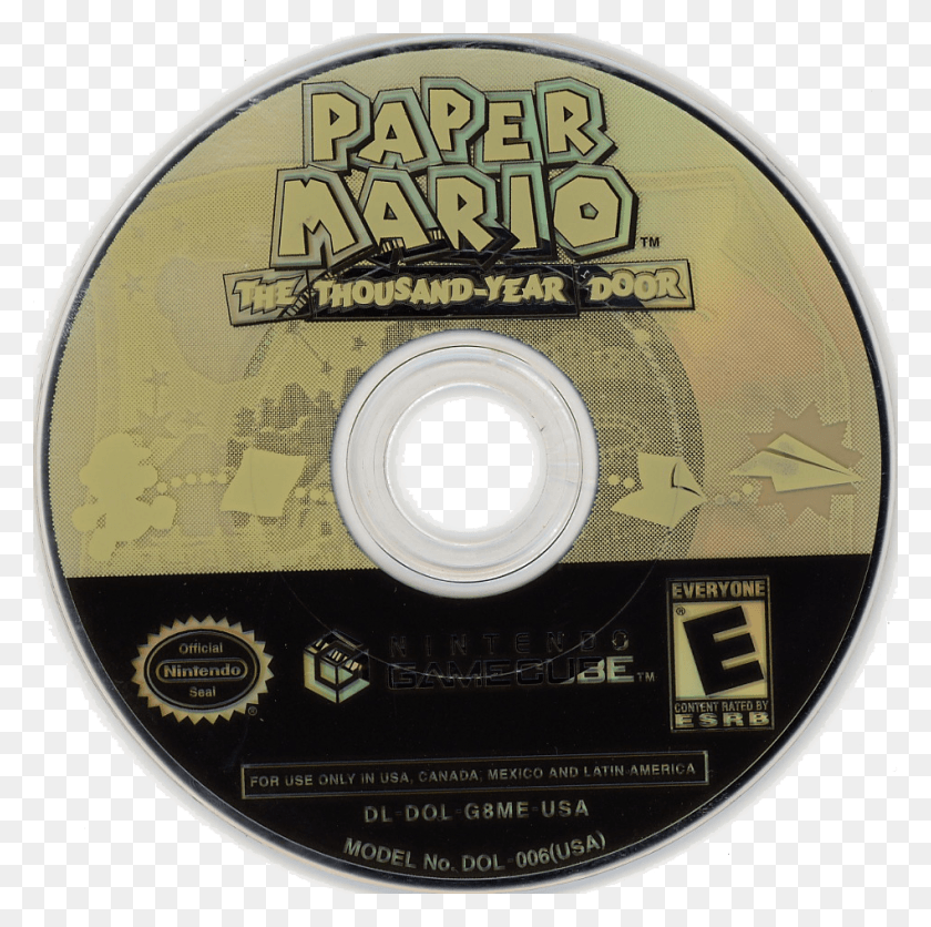 948x944 Animal Crossing Nintendo Gamecube Twilight Princess Paper Mario Thousand Year Door Disc, Disk, Dvd HD PNG Download