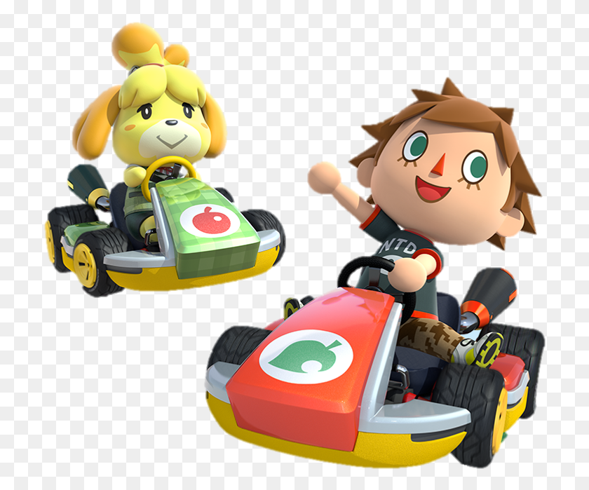 716x639 Animal Crossing Villager Mario Kart, Kart, Vehículo, Transporte Hd Png
