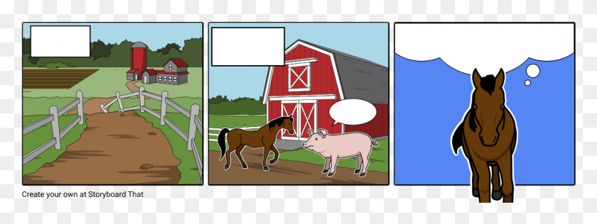1145x376 Animal Farm Animal Farm This Is War, Nature, Barn, Building HD PNG Download