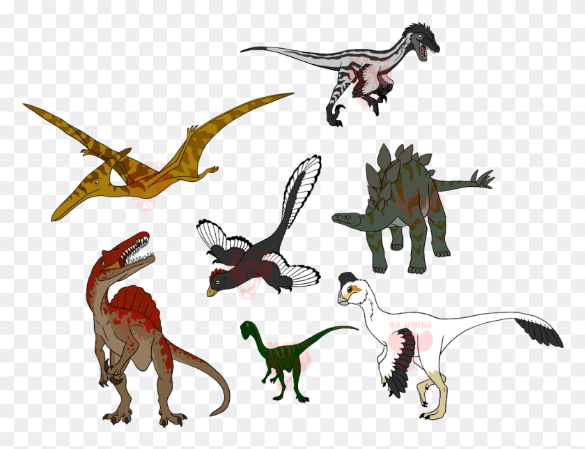 1131x847 Рисунок Животного, Птица, Динозавр, Рептилия Png Скачать