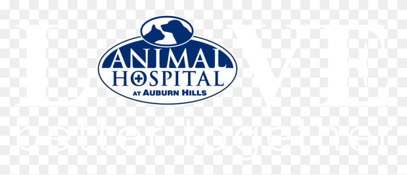 1041x402 Animal Hospital At Auburn Hills Emblem, Texto, Palabra, Alfabeto Hd Png