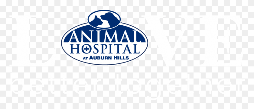 1041x402 Animal Hospital At Auburn Hills Emblem, Text, Word, Alphabet HD PNG Download