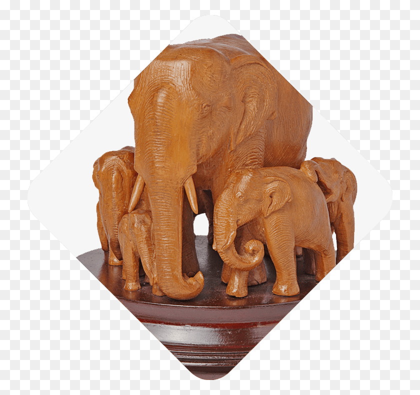 730x730 Animal Idols Elephants Indian Elephant, Wildlife, Mammal, Architecture HD PNG Download