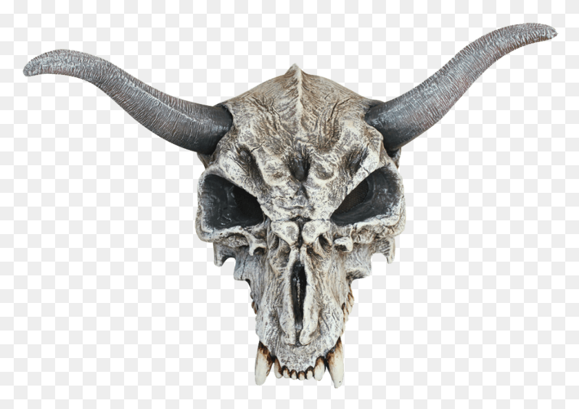 900x617 Animal Skull Adult Latex Mask Animal Skull Halloween Masks, Axe, Tool, Cross HD PNG Download