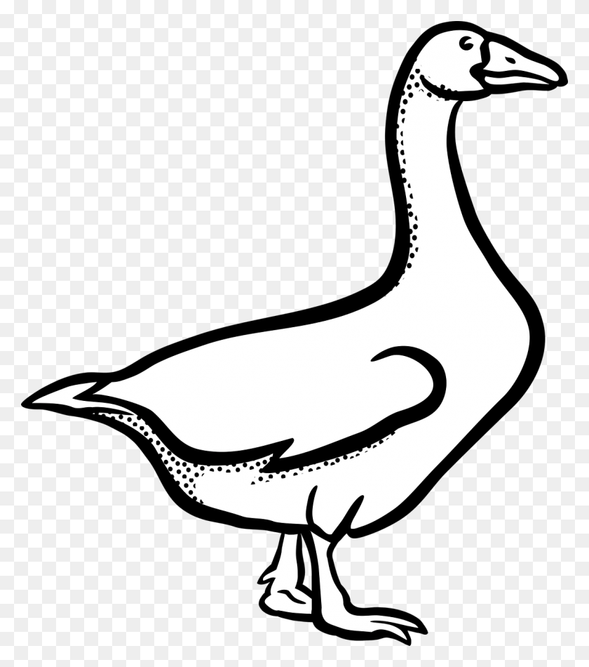1121x1280 Animaldark Agefarmgoosetierfree Vector Graphicsfree Geese Clipart, Goose, Bird, Animal HD PNG Download