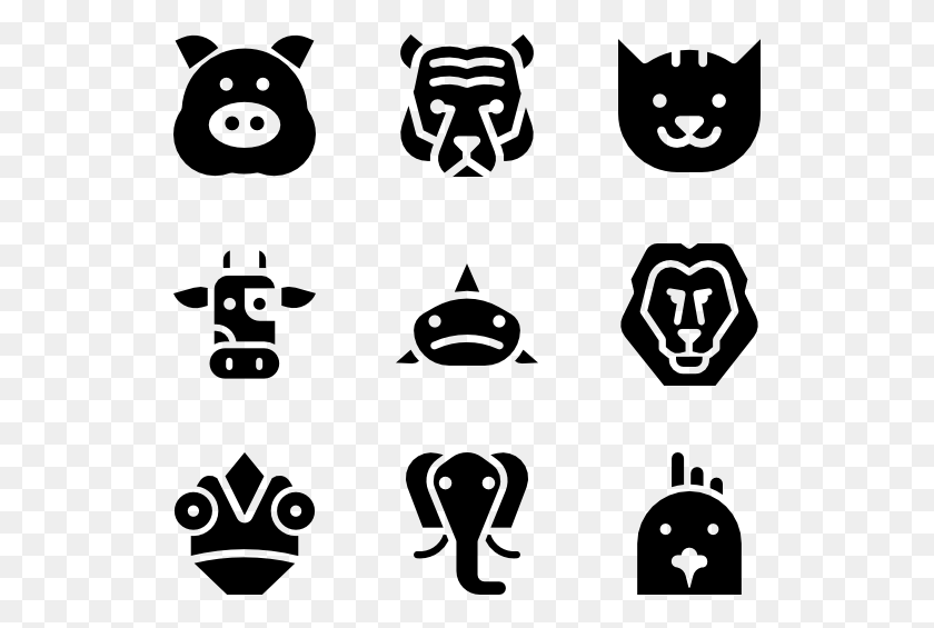 529x505 Animals Animal Head Animal Vector, Gray, World Of Warcraft HD PNG Download