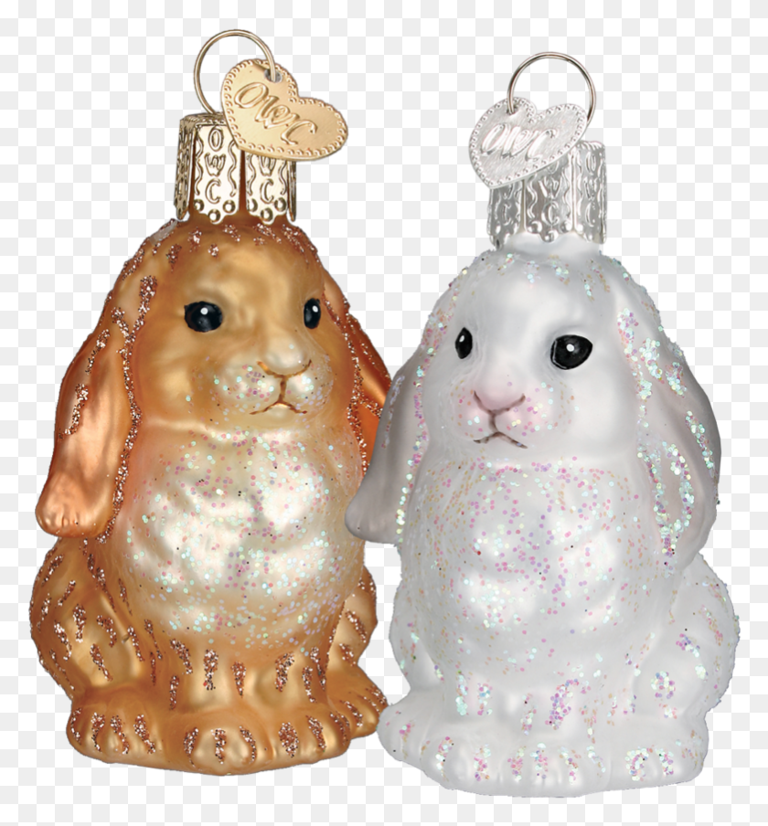 781x846 Animals Rabbit Ornament, Figurine, Snowman, Winter HD PNG Download