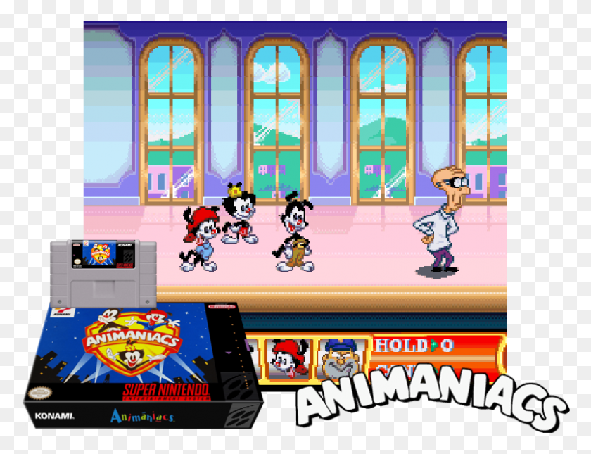800x600 Animaniacs Animaniacs Super Nintendo, Pac Man, Super Mario HD PNG Download