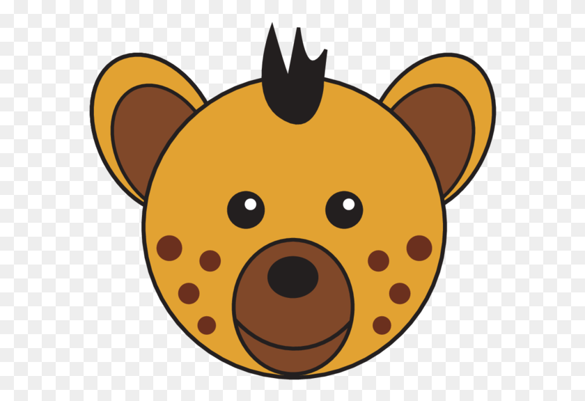 586x516 Animaru Hyena Cartoon, Halloween, Piggy Bank, Food HD PNG Download